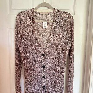 Ann Taylor LOFT Animal Print Sweater NWT